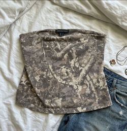 Camo Tube Top