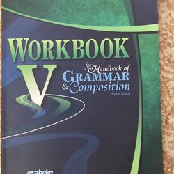 Abeka Workbook V Grammar And Composition