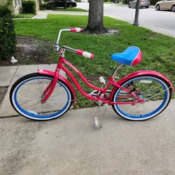 Schwin Cruiser Bike Pink Beach Cruiser