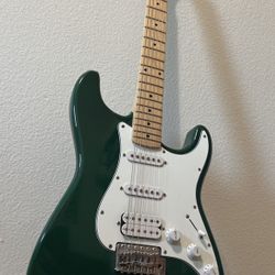 Green Electric Guitar 