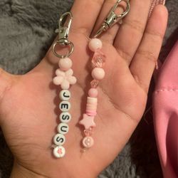 Pink Keychains 
