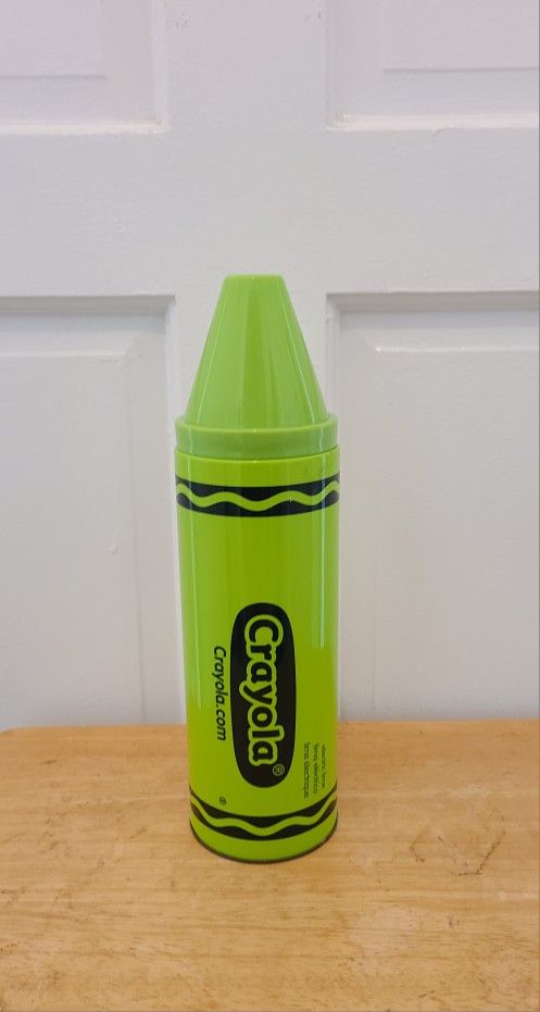 Crayola Crayons Retro Tin Coin Bank