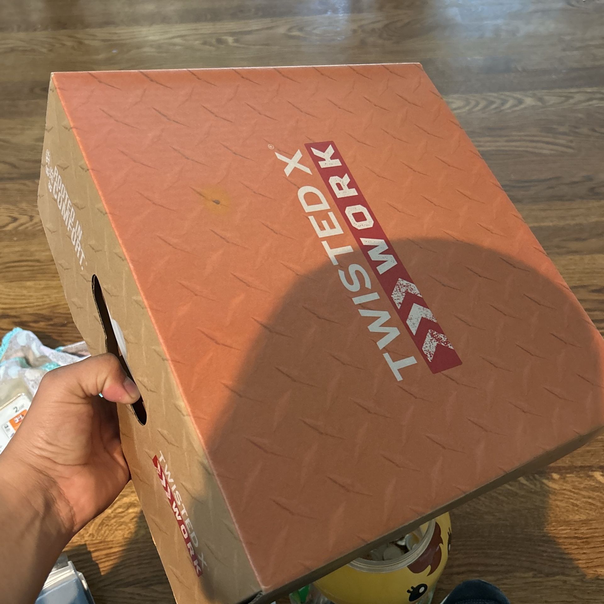Work Boots Empty Box