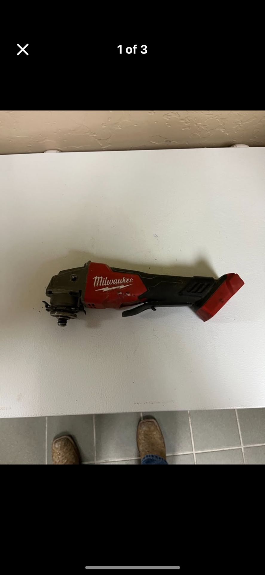 Milwaukee M18 FUEL Cordless Angle Grinder – Brushless Tool Only
