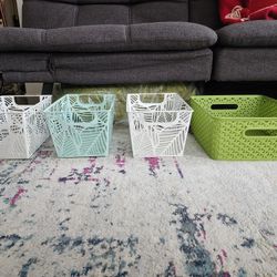 $5 For All Organizer Bins Organizing Bins Totes