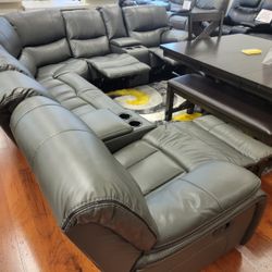 Madrid Reclining Sectional $13 99