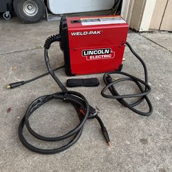 About This Product The WELD-PAK 90i MIG welding machine is a compact and lightweight wire feed welder that can easily connect to a 120V power source.