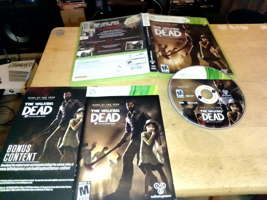 Xbox 360 Game Game Of The Year Edition The Walking Dead A Telltale Games Series