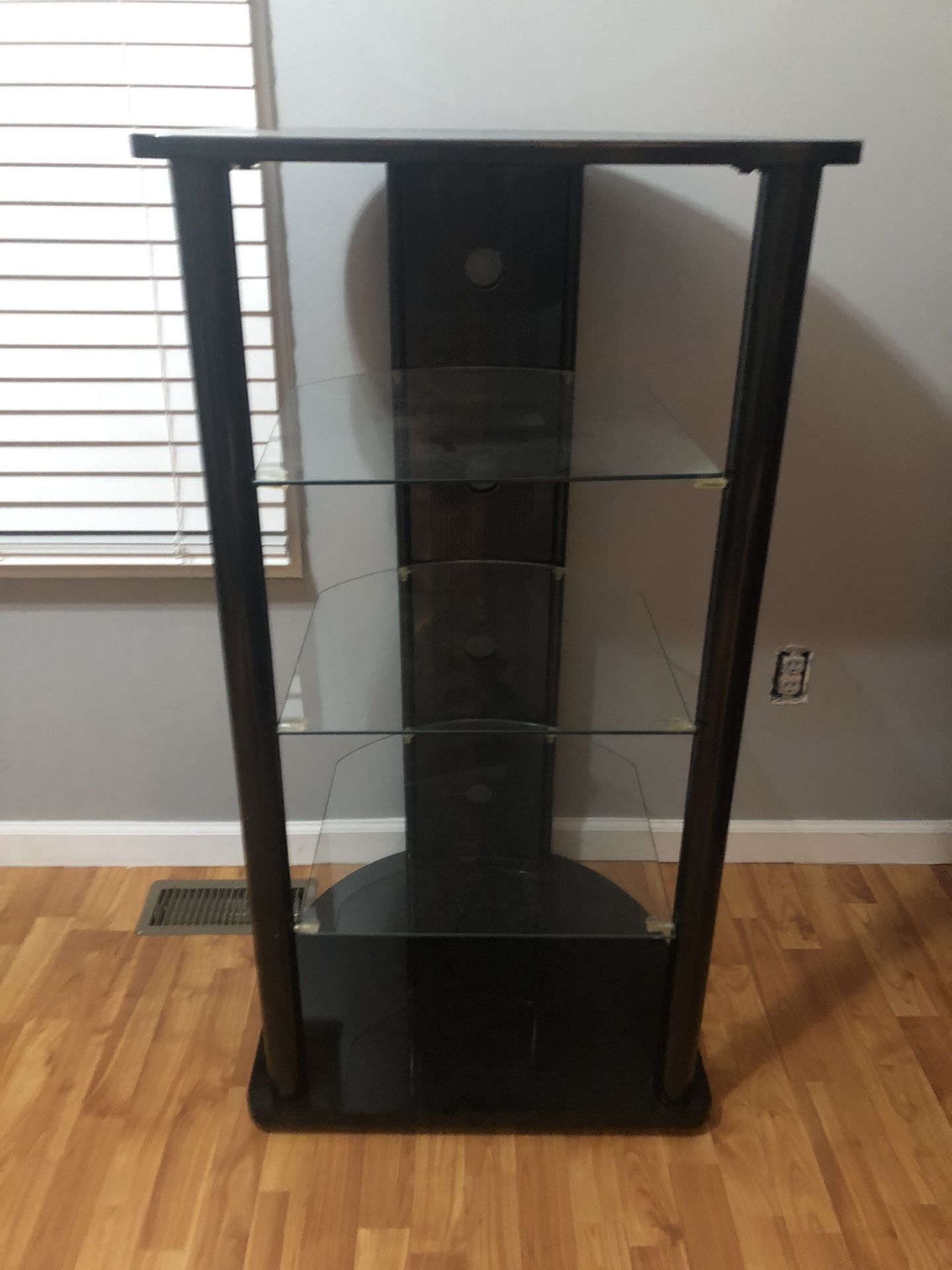 Stand With Glass Shelves