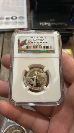 2015 S Saratoga Quarter NGC PF70 Ultra Cameo