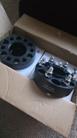 WLT29 Wheel Spacers 6x4.5 M12x1.25 Set of 4
