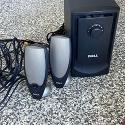 Dell Speakers And Subwoofer 