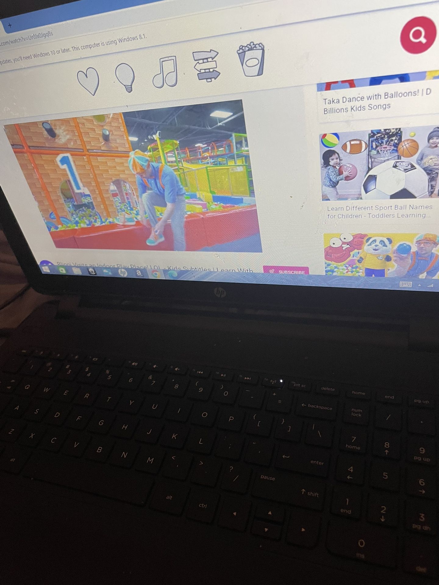 HP Touch Screen Laptop