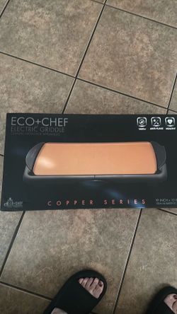 New Eco+Chef Copper Series Electric Griddle