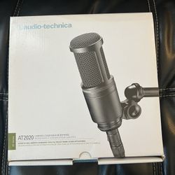 Audio-Technica AT2020 Cardioid Condenser Microphone