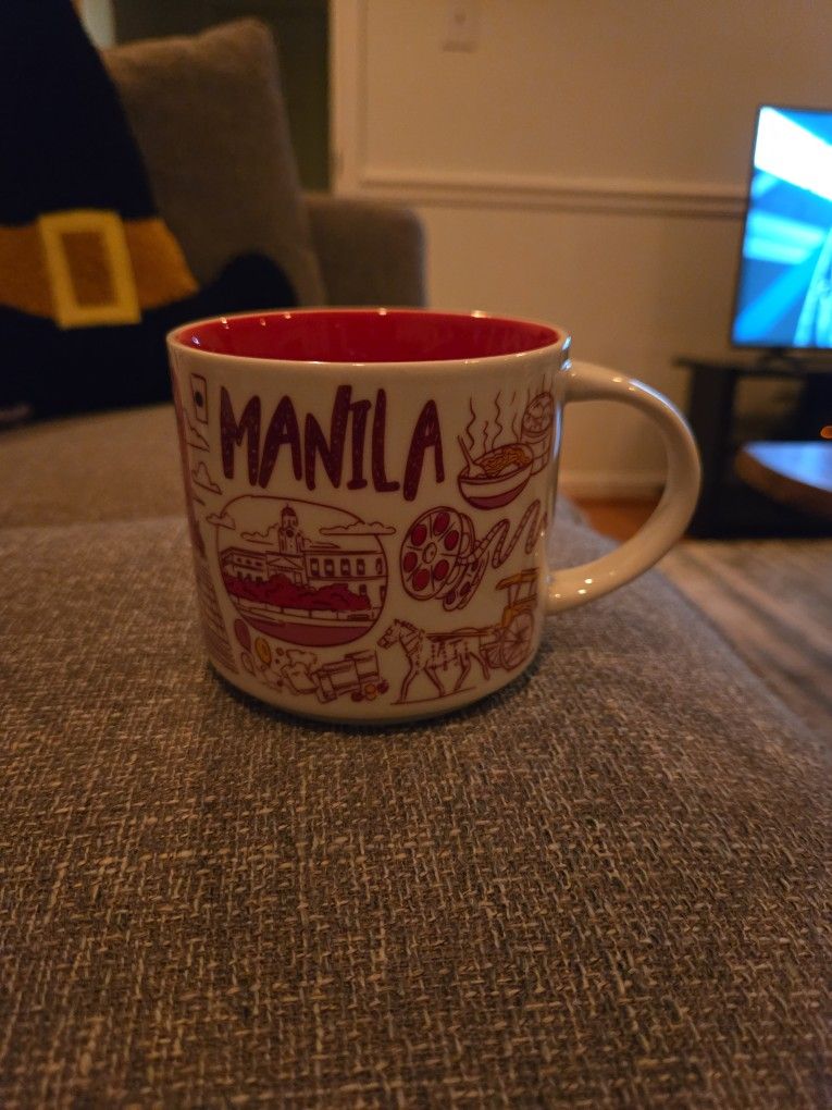 Starbucks Ceramic Manila Coffee Mug