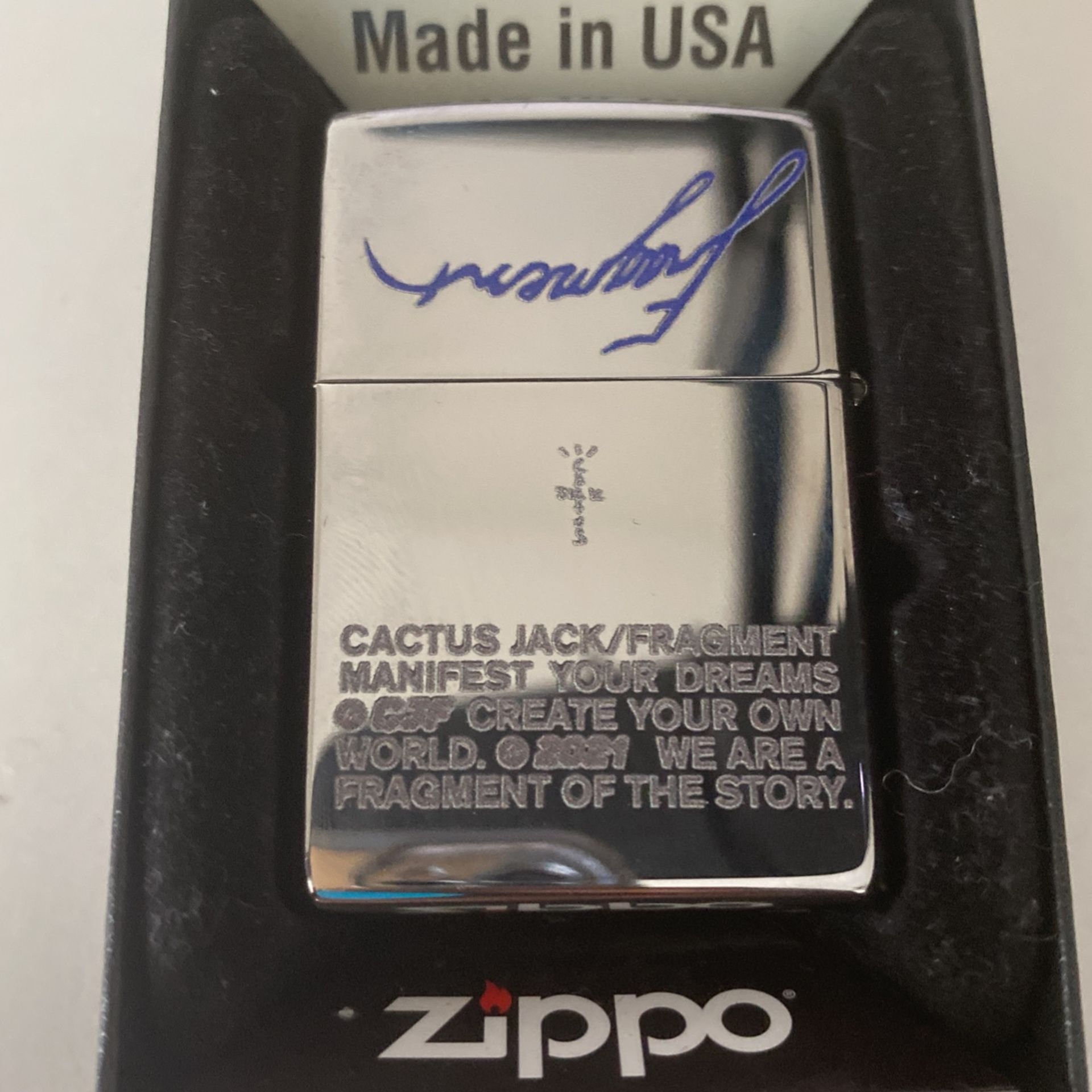 Cactus Jack/ Fragrant Zippo Lighter