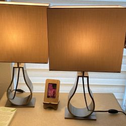 Nightstand Light Set (2) Like New