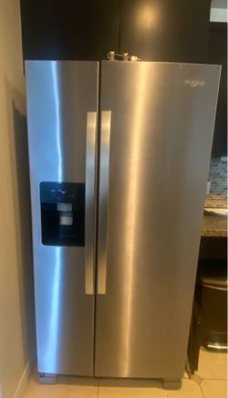 Whirlpool Stainless Steel Side-by-Side Refrigerator