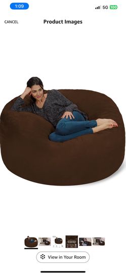 Chocolate Brown Bean Bag 