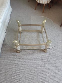 Glass tables 1 medium 1 Large