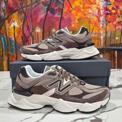 New Balance 9060 Brown Size 9.5, 10, 10.5, 11, 12 Men's Running Shoes