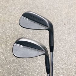 Titleist Vokey SM8 Jet Black GW 52° & SM8 56° Sand Wedge