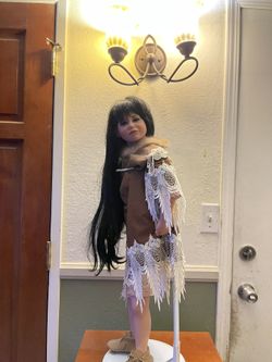 Native American Porcelain 30”