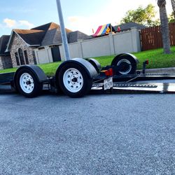 Air Bagged Trailer Car Hauler