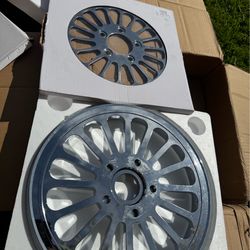 DNA Custom Brake Rotors (Front & Rear) – Harley Street Bob 2018–2020 – NEW