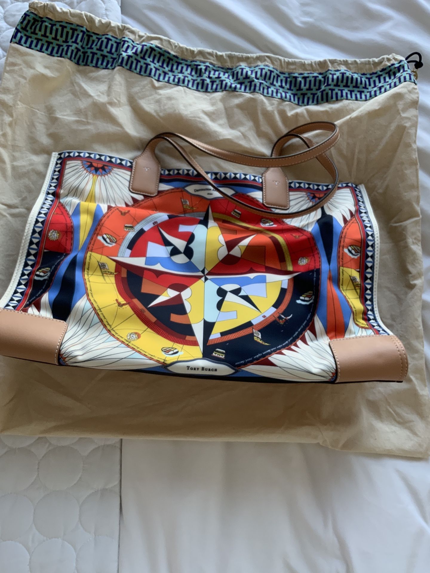 Tory Burch Women’s Ella Printed Tote Bag