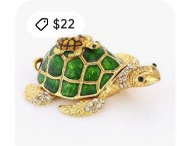 Turtle Jewelry Box