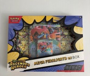 Ascended Heroes Mega Feraligatr ex Box