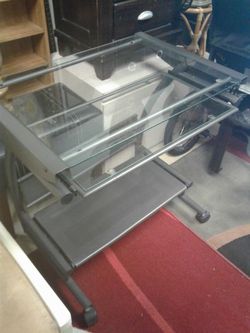 Glass Desk