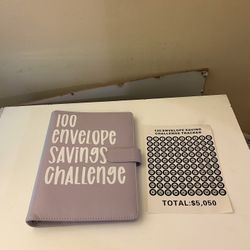 100 Envelope Budget Binder – Savings Tracker Planner