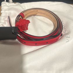 red versace belt (women’s)