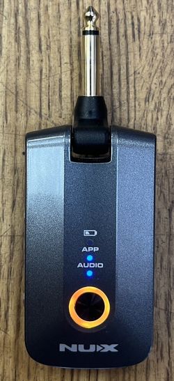 NUX MP-3 MIGHTY PLUG PRO MP3 GUITAR AND BASS MODELING HEADPHONE AMP W/ BLUETOOTH