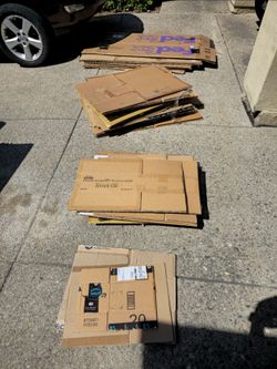 Moving boxes all sizes