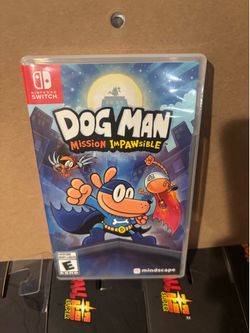 Dogman Mission Impawsible Nintendo switch game