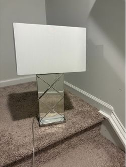 Mirrored Lamp