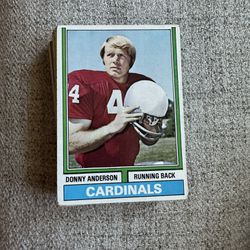 1974 Topps Football Cards