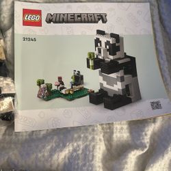 Lego Minecraft 21245 Panda house 