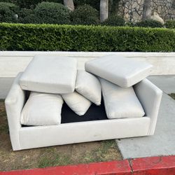 Modest Couch With Pull Out Bed For Sale