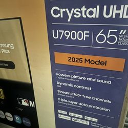 65 Inch Samsung Smart Tv. New In Box