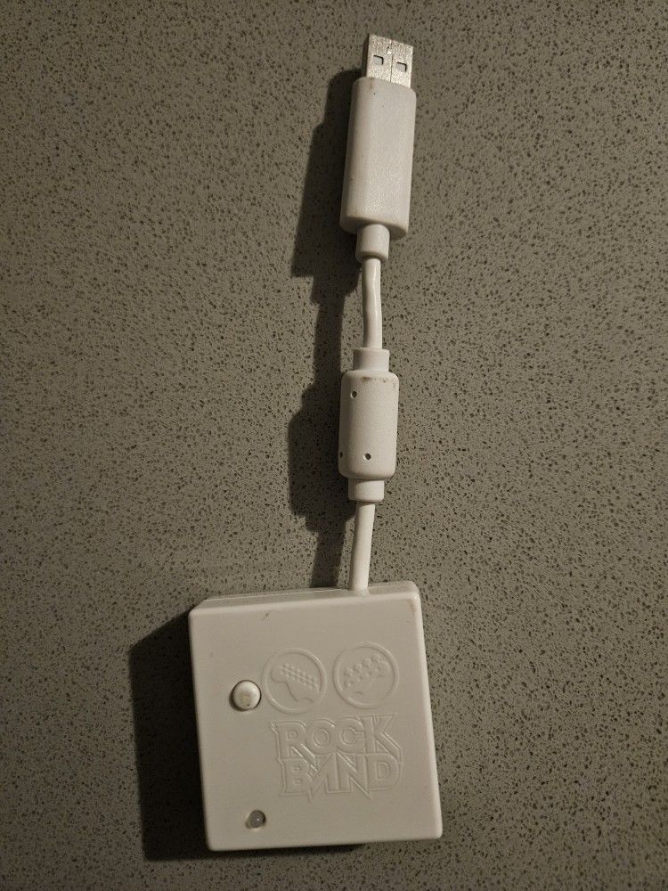 Wii Rock Band Guitar Dongle VFRWGTSELEA1B USB Receiver Fender Stratocaster 