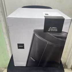 Bose S1 Pro + Portable Wireless PA System ( Brand New )
