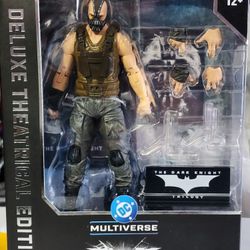 Mcfarlane Dark Night Deluxe Theatrical Edition BANE Action Figure 