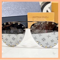 Brand New Super Luxury Aviator Sunglasses With Lithograph Lens 