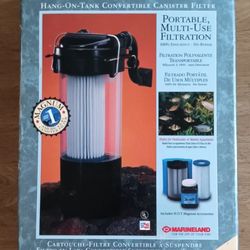 Marineland H.O.T Magnum Canister Filter For Fish Tank / Aquarium