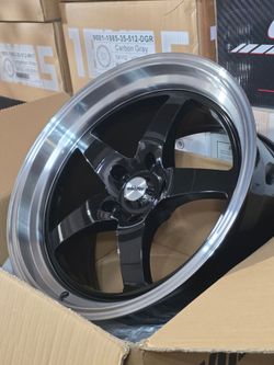 18x9.0 NEW WHISTLER KR2 WHEELS/RIMS. 5X114.3